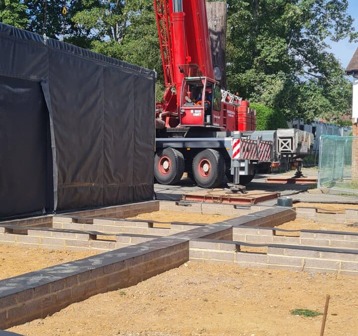Temporary Access for Building Replacement Project